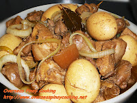 Adobo with Chicken Liver and Hard Boiled Egg