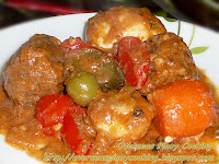 Beef Meatballs Kaldereta