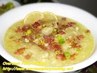 Chicken Arroz Caldo with Bacon